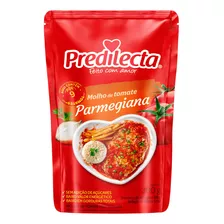 Molho De Tomate Parmegiana Predilecta Sem Glúten Em Sachê 300 G