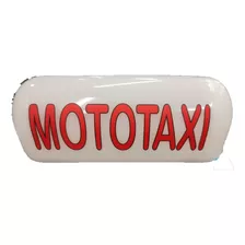 Moto Taxi Luminoso