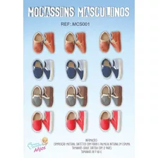 Sapatinhos Social Mocassim De Bebê 12 Pares