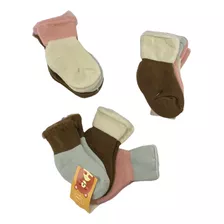 Pack 12 Calcetines Bebes Térmicos Para Invierno De Polar