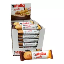 Biscoito Recheado Nutella B-ready Caixa Com 36 Pacotes 22g