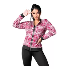 Casaco Jaqueta Bomber Suplex Estampada Feminino Inverno