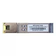 Módulo Gbic Sfp Ethernet S-rj01 Rj45 10/100/1000m Cooper