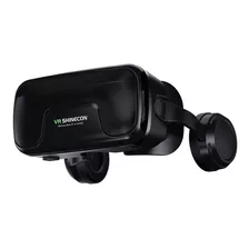 Óculos 3d Realidade Virtual Vr Shinecon 10.0 Fone E Controle
