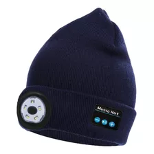 Gorro De Música Bluetooth Led Beanie Cap Iluminación Altavoz