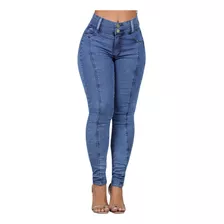 Calça Jeans Feminina Luxo Barata Cintura Alta