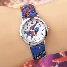 Reloj Spider Man, Hombre Araña Para Niño.