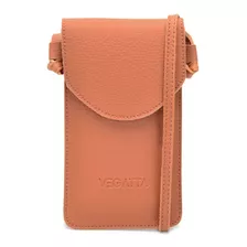 Porta Celular E Objetos Alça Grande Bolso Atrás Caramelo