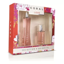 Coral Love 100ml Edt + Coral Love 55ml Edt