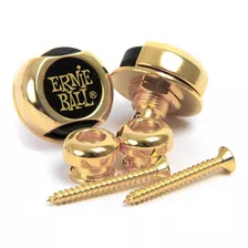 Strap Lock Ernie Ball 4602 Dourado