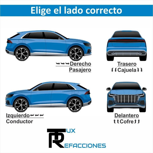 Espejo Equinox 05-09/ Saturn Vue 02-07 Elect Negro Copiloto Foto 2