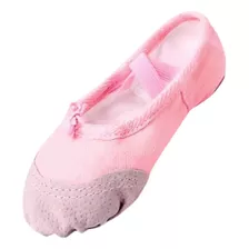 Zapatillas De Ensayo De Ballet Adultos Y Niños Lona Punta Re