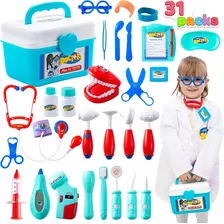 Juguete Kit Médico Educativo De Dentista Para Niños + 3 Años