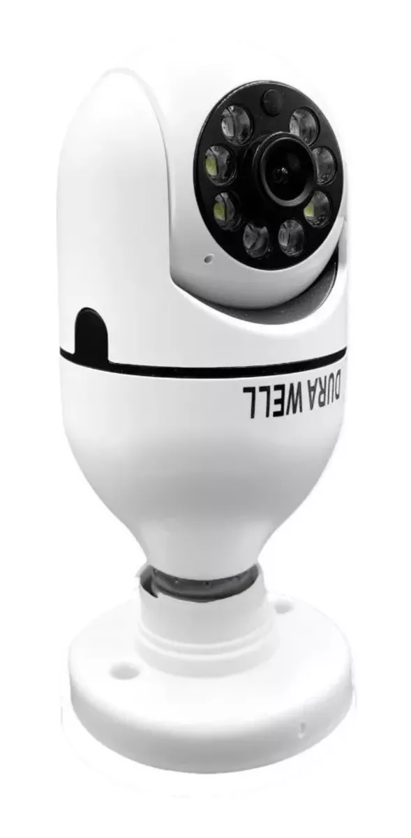 Câmera De Segurança Durawell 8177qj Com Resolução De 2mp Visão Nocturna Incluída Branca