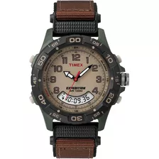 Combo De Resina Timex T45181 Expedition De Nailon Marrón/ver