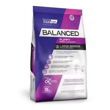 Alimento Vitalcan Balanced Dog Para Perro Cachorro De Raza Grande Sabor Mix En Bolsa De 20 kg