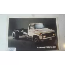 Folder Caminhão Chevrolet Custom 12000 90