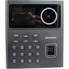 Terminal De Acesso Leitor Facial E Biomático Hikvision Lcd