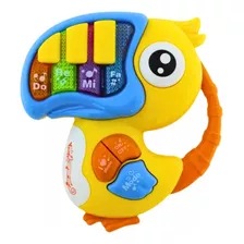 Teclado Infantil Para Bebes Musical Tucano - Fenix Cor Amarelo