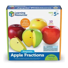 Learning Resources Fracciones De Manzana Magnéticas