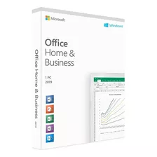 Office Home & Business 2019 Fpp Box C/ Nfe Original