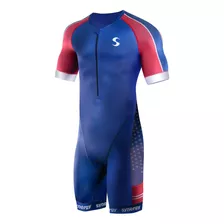 Synergy Elite - Trisuit De Manga Corta Para Hombre (estados.