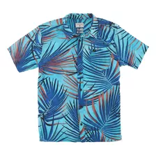 Camisa Quiksilver Sub Tropic Niño Pacific Blue