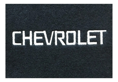 Kit 4 Tapetes Alfombra Logo Chevrolet Chevy C2 2006 Foto 5