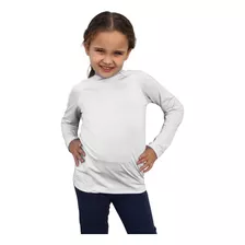 Camiseta Slim Lycra Dry Fit Manga Longa Moda Infantil