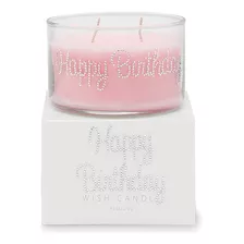 Primal Elements Happy Birthday Wish Candle, 9.5 Onzas