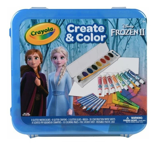 Maletín Crayola 50 Piezas De Frozen 