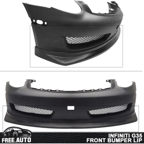 Fit For 06-07 Infiniti G35 2dr Sports Front Bumper Lip B Zzi Foto 3