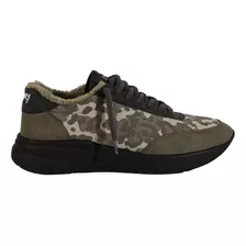 Sneaker 77 Leopardo Militar