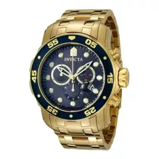 Relógio Invicta Pro Diver 0073 Original Banhado Ouro 18k +nf