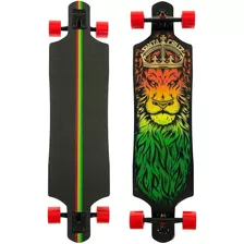 Patineta Longboard Santa Cruz Rasta Lion Maple Wood 40 Inch