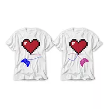 Dia Dos Namorados Kit Camisetas Conectados Pelo Amor Xbox
