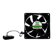 Mx7 Ventilador Fan Cooler Para Gabinete 8 X 8 Cm Tmx8080