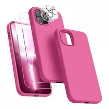 Funda 5 En Para iPhone 13 Pro Con 2 Protectores De Pantalla