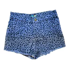 Aurojul-short Animal Print-teenager--desflecado-nuevo