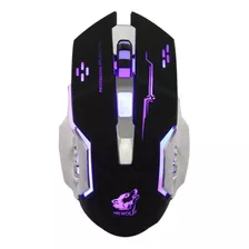 Mouse Para Jogo Free Wolf X8 2400 Dpi Recarregável Sem Fio