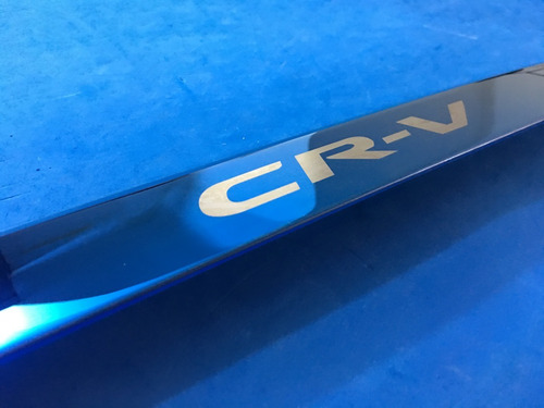 Barra Trasera Azul Titanio Logo Crv Cr-v 2017 A 2020 Foto 8