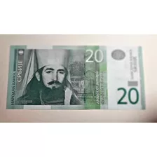 Billete Serbia 20 Dinara Unc