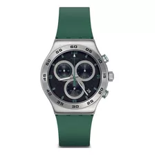 Reloj Swatch Yvs525 Carbonic Pulso Silicona Caballero 