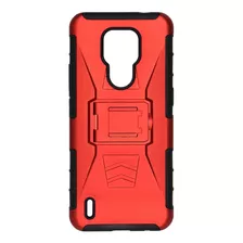 Funda Moss Uso Rudo 3 En 1 Colores Para Motorola Moto E7