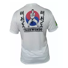 Camisa Camiseta Taekwondo Korea - Fb-2058 - Branca