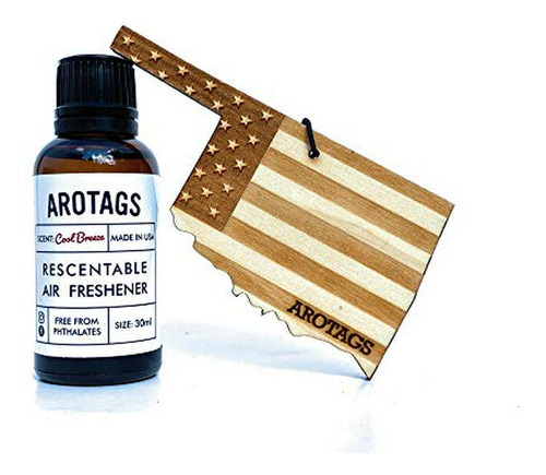 Foto de Ambientador - Arotags Oklahoma Patriot Ambientador De Madera