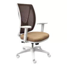 Silla Sillón Oficina Diseño Alma Blanca Ergonomica Envíos