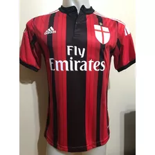 Camiseta Milan Italia 2014 2015 Kaká #22 Adizero Brasil M
