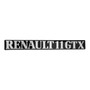 Emblema Letrero Renault 11 Gtx Placa