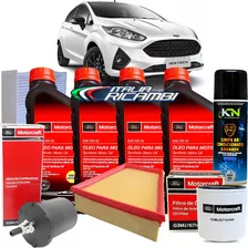 Kit Oleo 5w20 E Filtros Ford New Fiesta 1.6 2017 2018 2019 